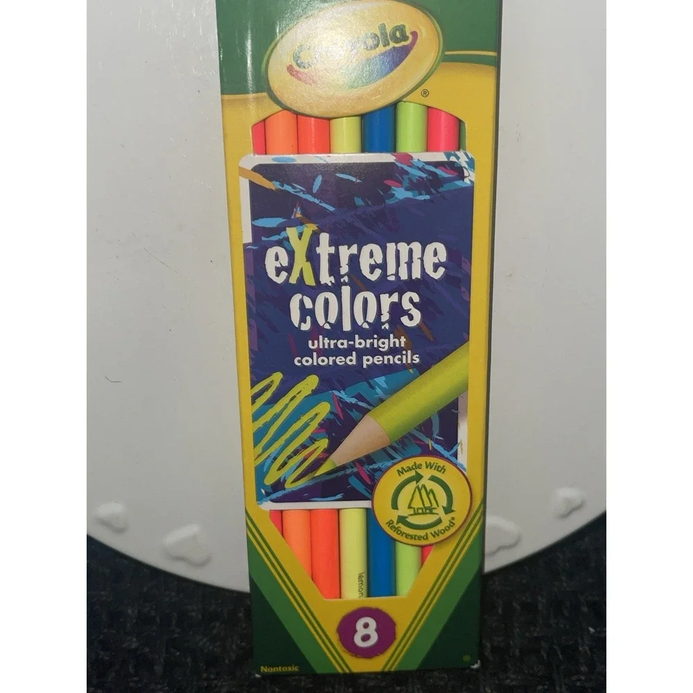 Crayola Extreme Colors Pencils Set of 8 (CYO681120)